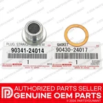 Genuine Toyota Lexus Oem Differential Drain Plug 90341-24014 Gasket 90430-24017. Fixed Price $15.99.