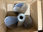 Nos Oem Volvo Penta Stainless Steel Duo C4 Front Propeller 3587866. Fixed Price $898.98.