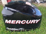 Mercury 75HP 90HP Outboard Motor Cowling Hood Engine Top Cover Used Crack Bottom. Fixed Price $165.00.