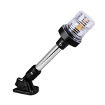 Sebnux White Led Fold Down Boat Stern Light Anchor For Pontoon 12 .... Fixed Price $22.84.