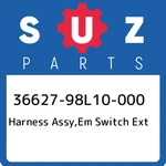 36627-98L10-000 Suzuki Harness Assy,em Switch Ext 3662798L10000, New Genuine Oem. Fixed Price $23.98.
