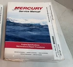 Mercury Service Manual Number 14 Sterndrive Units Alpha One Gen 90-818177-3. Fixed Price $34.99.