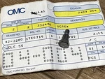 Johnson Evinrude Omc 332486 Screw. Fixed Price $7.95.