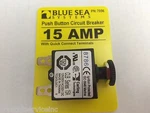 Circuit Breaker Blue Sea Push To Reset 661 7056 15 Amp Clb Carling 8786. Fixed Price $12.30.