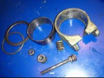 Johnson TD-20 TN-28 TN-27 TN-26 Bracket Sleeve 5HP Seahorse Screws. Fixed Price $20.00.