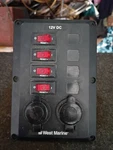 Bayliner Ciera 2455 Boat 12V West Marine Switch Panel Board Control. Fixed Price $22.50.