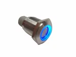 Pactrade Marine Ss 304 Blue Led Ultra Flush Light On-off Push Switch Ring Button. Fixed Price $10.95.
