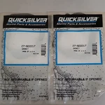 New Oem (lot Of 2) Mercury Quicksilver 27-822217 Gasket. Fixed Price $8.99.