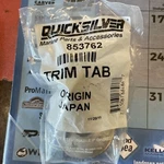 New Mercury Mercruiser Quicksilver Oem Part # 853762 Trim Tab. Fixed Price $14.99.