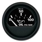 Faria Beede Instruments 12845 Euro Black 2" Oil Pressure Gauge 100 Psi. Fixed Price $39.76.