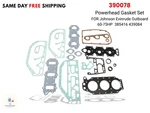 390078 For Johnson Evinrude Outboard 60-75HP Powerhead Gasket Set 385416 439084. Fixed Price $113.61.
