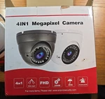 Anpviz Security 4-IN-1 Ir Cctv Dome Camera HC-AC3222W White. Fixed Price $21.67.