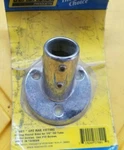 Seachoice 60 Degree Round Base Rail Fitting 7/8" Chrome Plated Zinc Scp 37801. Fixed Price $9.99.
