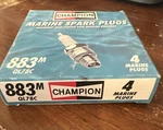 Champion Marine Spark Plugs / QL78C New Pack Of (4). Fixed Price $10.39.