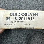 Rings 39-813011A12 39-78996A12 New Oem Mercury Quicksilver Piston V6. Fixed Price $110.00.