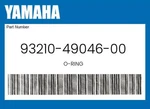 Yamaha Genuine O-ring 93210-49046-00. Fixed Price $10.10.