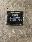 Mercury Quicksilver 30431117 Key Oem (QTY-2) Nos. Fixed Price $12.00.