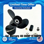 3/4X21 Boat Propeller For Mercury 50 70 75 90 100 115 125HP 15T 48-77348A45. Fixed Price $105.00.