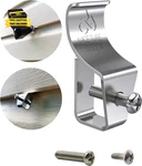Vinyl Siding Hooks - Clips For Hanging Outdoor Decorations Pati. Fixed Price $14.62.