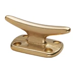 Whitecap Marine Polished Brass 2 Inch Boat Dock Line Rope Hook Fender Cleat. Fixed Price $16.43.