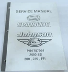 2000 Omc Evinrude Johnson Ss 225 Ffi Service Manual P/n 787064. Fixed Price $18.70.