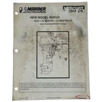 Mercury Mariner 20 Seapro Marathon Models Service Manual 90-826883. Fixed Price $15.00.