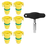 Oil Drain Plug 7 Pack Compatible With Ford F150 Mustang Bronco Edge Yellow. Fixed Price $24.84.