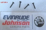 T60 Evinrude Johnson Omc 0125308 Screw Lot Of 4 Oem New Factory Boat Part. Fixed Price $12.77.