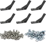 6PCS 1010 120 Degree Angle Bracket 1" Series Aluminum Extrusion Black. Fixed Price $31.70.