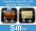 Yamaha Outboard Marine Gauge 6Y8 Command Link Lcd Display Screen Repair Service. Fixed Price $95.00.