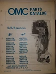 1985 Omc 395670 5, 6, Hp Models Outboard Parts Catalog. Fixed Price $7.95.