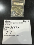 Mercury Quicksilver Bolts 10-25822 (qty 4) Oem "new Old Stock" T4 2-25. Fixed Price $16.50.
