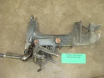 1958 Mercury Mark 10HP Rocket Outboard Lower Unit Drive Transom Clamp Prop. Fixed Price $144.00.