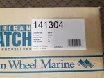Michigan Wheel P/n 141304 9-7/8 X Replaces Mercury 896892A40 & Nissan/tohatsu. Fixed Price $100.00.