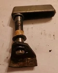 1972 Evinrude Johnson 85HP Outboard Hood Cowl Latch Rear Port Complete 383685-2. Fixed Price $28.00.