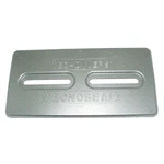 Tecnoseal Aluminum Plate Anode 12" X 6" 1/2". Fixed Price $50.74.