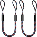 Botepon Boat Bungee Dock Lines, 4 Stretches To 5 1/2 Feet, Pack Of. Fixed Price $31.00.
