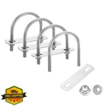 Uxcell Set 1-3/4" Inner Wide Round Bolts 304 Ss Trailer Automotive. Fixed Price $20.00.