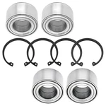 4PCS Front & Rear Wheel Bearings Kit For Polaris Ranger 425 3515087 3515088. Fixed Price $33.47.