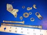 Johnson TN26 TN27 TN28 Clamp 300459 Bracket Parts 5HP Sea Horse Bolt Tilt 41-61. Fixed Price $20.00.