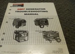 2007 Honda ED1000 EG1000 EU1000I EX1000 Generator Troubleshooting Manual Xz. Fixed Price $106.85.
