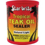 Starbrite 087916 Tropical Teak Sealer Light Pt. Fixed Price $54.98.