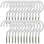 Xtieksh 24 Pack Ceiling Hooks For Hanging Plants - 2.2 2.9 Inches, White. Fixed Price $12.64.