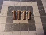 Mercury Quicksilver 10-34353 (4) Screws .375-16 X 1.0 Mercruiser 5.0L 2BBL. Fixed Price $7.99.