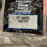 Mercury Quicksilver Marine Black Button Switch 87-68691 Outboard. Fixed Price $24.99.