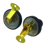 Boat Bailer-baitwell Plug 1/2" Brass Pair BE-PL-54850-DP. Fixed Price $14.11.