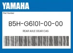Yamaha Genuine Rear Axle Gear Cas B5H-G6101-00-00. Fixed Price $907.24.