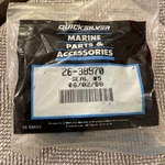 Boat Marine Quicksilver 26-38970 5 Seals. Fixed Price $14.99.