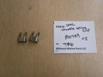 310729 Omc Johnson Evinrude Throttle Spring Clip (2) T36. Fixed Price $13.49.