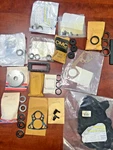 Omc Johnson Evinrude Nos Parts Lot Gaskets, Seals, Impeller Plates, Oem. Fixed Price $199.99.